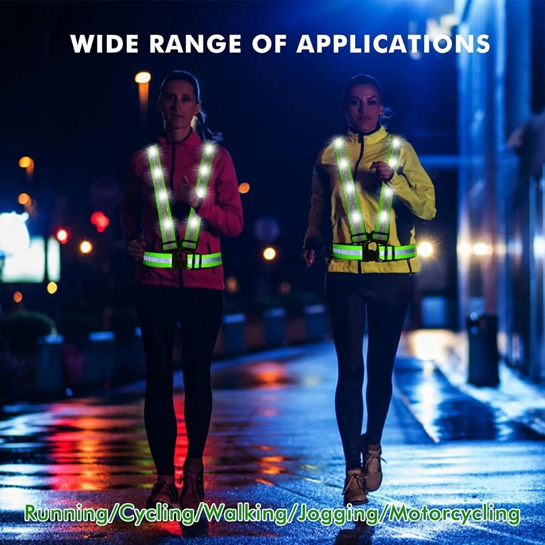 LED Reflective Safety Harness - Image 3